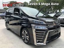 2018 Toyota Vellfire 2.5 ZG Fully Loaded