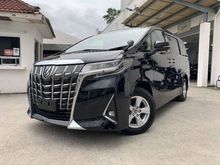 2018 Toyota Alphard 2.5 X Edition MPV**PRE-CRASH**LANE KEEP**PREMIUM WARRANTY**SHOWROOM CONDITION**