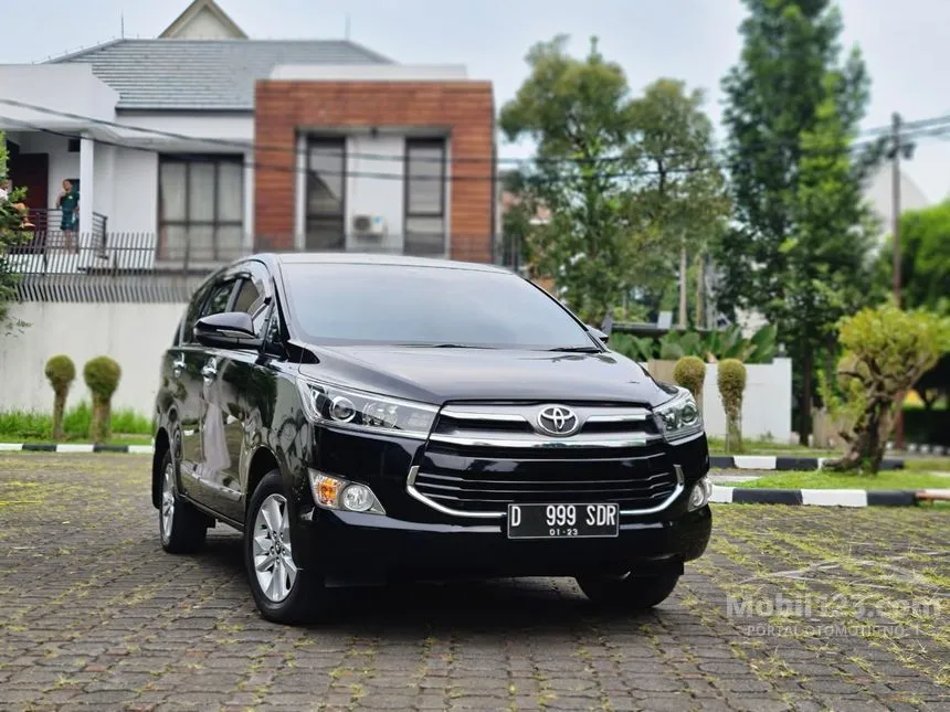 Jual Mobil Toyota Kijang Innova 2018 V 2.4 di Jawa Barat Automatic MPV Hitam Rp 385.000.000
