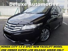 2015 Honda City 1.5 E i-VTEC Sedan NEW FACELIFT MODEL ONE LADY OWNER FULL BODYKIT LIKE NEW TIP TOP CONDITION