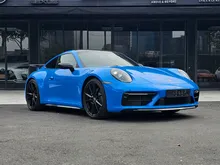 2022 Porsche 911 3.0 Carrera S 992.1 Shark Blue, Matrix LED, PDLS +,Sport Design Package,Sport Chrono,Sport Exhaust,Bose,Keyless Entry,Sunroof,Aerokit