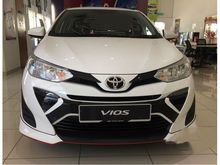 Toyota Vios 1.5 J (A) - BRAND NEW 2020 NEW YEAR PROMO - MONTHLY RM588 only + HIGH PROMO WORTH RM 6300 FREE BODY KIT