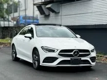 2021 Mercedes-Benz CLA250 4MATIC AMG Line  LOW MILEAGE, PANORAMIC + SEMI BUCKET  FULL SPEC, READY UNIT