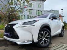 2016 Lexus NX200t 2.0 F-Sport SUV Nik2016 White On Black Red Km40rb Record Sunroof PBD HUD #AUTOHIGH #BEST OFFER