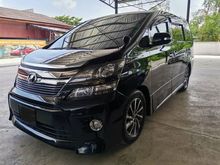 2012/2016 Toyota Vellfire 3.5 V L Edition MPV / Good Condition / Full Carpet / New RIM