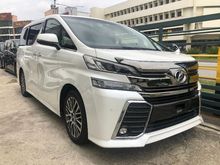 2015 Toyota Vellfire 2.5 Z G CHEAP GOOD CONDITION 215K INTERESTED 011-2111 3500