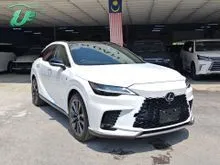 2023 Lexus RX 350 2.4 F Sport SUV (GRADE 5A) SUNROOF / 360 CAMERA / HUD / DIM / POWER BOOT / BSM / RX350