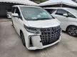 Recon 2021 Toyota Alphard 2.5 SC 3BA FULLY LOADED / JBL SURROUND / SUNROOF / 360 CAMERA / DIM / BSM / SPARE TAYAR / GRADE 5A / 17K MILEAGE WITH REPORT