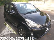 2014 Perodua Myvi 1.5 SE #AUTOMATIC #2017 END YEAR PROMOTION #1.5cc POWERFUL ENGINE #SAVE PETRO CAR