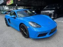 2021 Porsche 718 2.0 Cayman Unregistered with MAX LOAN, BOSE, PDLS Plus, Sport Seats, 3 YEARS Warranty