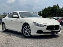 2014 Maserati Ghibli 3.0 S Sedan (A) 51K MILEAGE FULL SERVICE RECORD V6 ORIGINAL MALAYSIA SPEC