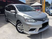 LOOK LIKE NEW 2014 Nissan Grand Livina 1.6 AUTO FULL SPEC CAN FULL LOAN
