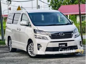 2011 Toyota Vellfire 2.4 Z MPV