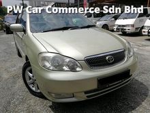 2001 Toyota Corolla Altis 1.8 G Sedan OFFER OFFER