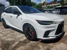 2024 LEXUS RX350 2.4T F-SPORT AWD NEW FACELIFT/GRADE 5A 18K MILEAGE/360 CAMERA/HEAD UP DISPLAY/PANROOF/DIGITAL INNER MIRROR/BSM
