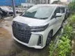 Recon 2022 Toyota Alphard 2.5 SC FULLY LOADED GRADE 6A / 9K MILEAGE WITH AUCTION REPORT / JBL / SUNROOF / 360 / DIM / BSM / SPARE TYRE / RECON / UNREGISTER