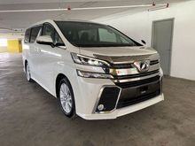 2017 Toyota Vellfire 2.5 Z 8 SEATER ( FEW UNIT NEW STOCK ARRIVAL ) FAST SELLING UNIT CALL ME NOW BEFORE TOO LATE