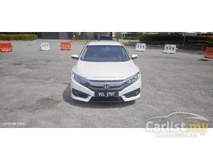 **TIPTOP CONDITION**1YR CARSOME WARRANTY**2018 Honda Civic 1.8 S Sedan