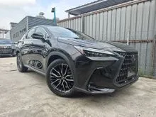 2023 Lexus NX 250 2.5 Luxury Spec Sun Roof 4Cam360View PCS LDA BSM HUD Display Audio Brown Leather 2nd Row Power Seat Power Boot Unregister