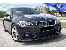 2016 BMW 520i 2.0 M Sport CKD LOCAL F10 LCI F/L NAVI P/START NAPPAL LEATHER WARRANTY