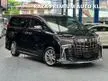 Recon 2020 Toyota Alphard 2.5 S TYPE GOLD SUNROOF MODELISTA 7 SEATER LOW MILEAGE GRED 4.5A RAYA SPECIAL OFFER DISCOUNT 5 YEAR WARRANTY FREE GIFT
