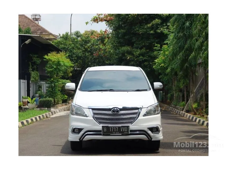 Jual Mobil Toyota Kijang Innova 2015 G 2.0 di DKI Jakarta Automatic MPV Putih Rp 175.000.000