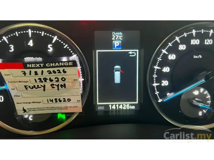 2016 Toyota Alphard G MPV