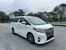 2016 Toyota Alphard 3.5 G MPV 2 Power Door/Sunroof/Power Boot