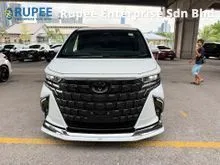 2024 Toyota Alphard 2.5 Z 7-Seater Sun Roof Modelista Bodykit HUD Up Display BSM DIM 360View LED Light 5A Good Condition Nice Car