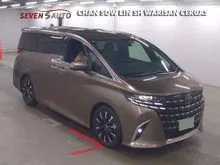 Incoming May Unit 2025 Toyota Alphard 2.5 Z 3.3k KM GRADE 5A DIM SURROUND VIEW CAMERA SUNROOF HEAD UP DISPLAY VENTILATED SEAT CONTACT NOW TO KNOW MORE