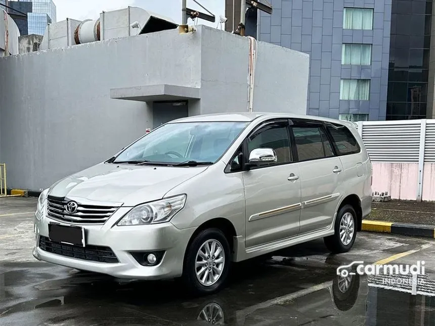Jual Mobil Toyota Kijang Innova 2012 G 2.5 di DKI Jakarta Manual MPV Silver Rp 210.000.000
