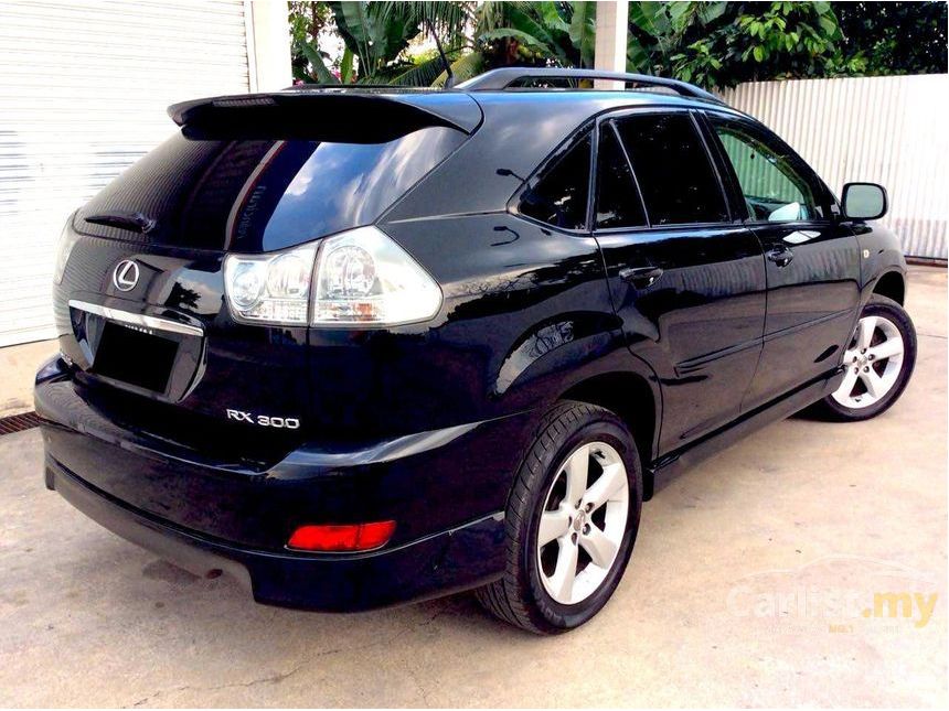 Lexus RX300 2004 3.0 in Selangor Automatic SUV Black for