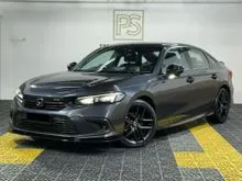 2022 Honda Civic 1.5 RS Sedan UNDER WARRANTY / FULL SERVICE RECORD / BLINDSPOT / REVERSE CAM / LOW MILEAGE / 1 ONWER