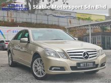 2010 Mercedes-Benz E200 CGI 1.8 Elegance Sedan ** DIRECTOR OWNER... FULL SERVICE ON TIME... LOW MLG... ACCIDENT FREE... UNDER WARRANTY... VALUE BUY **