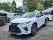 Recon 2019 Lexus RX300 2.0 F Sport SUV (Full Spec) Mark Levinson Sound System, 2nd Row Power Seat, Wireless Charger, Panoramic Roof