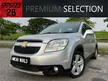 Used ORI 2013 Chevrolet Orlando 1.8 LT MPV (A) 6 SPEED TRANSMISION 7 SEATER DUAL ELECTRONIC FABRID SEAT NEW PAINT WELL MAINTAIN & SERVICE WARRANTY PROVIDED