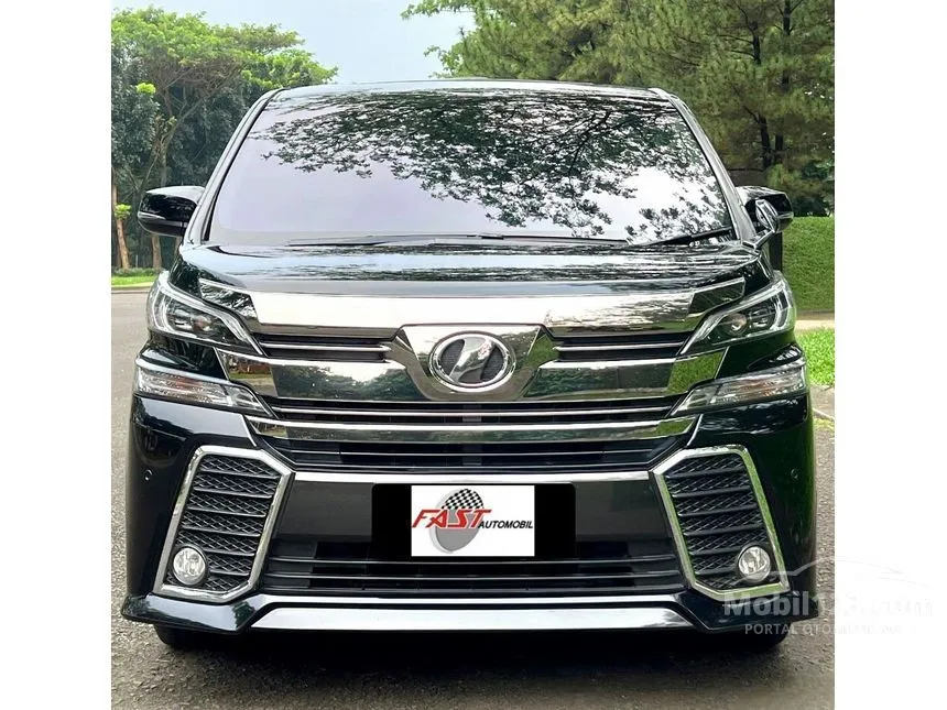 Jual Mobil Toyota Vellfire 2015 Z 2.4 di DKI Jakarta Automatic Van Wagon Hitam Rp 555.000.000