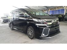 2016 Toyota Vellfire ZG 2.5, ALPINE, Modellista, Pre-Crash System. 3 Years Warranty With Unlimited Mileage
