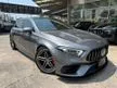 Recon 2020 MERCEDES BENZ A45S AMG 4MATIC PLUS , 7K MILEAGE , 360 SURROUND VIEW CAMERA WITH SPORT EXHAUST SYSTEM - Cars for sale
