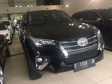 2016 Toyota Fortuner 2.4 VRZ Pemakaian 2017