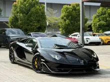 USED [DIRECT OWNER] LOW MILEAGE 2020 Lamborghini Aventador 6.5 SVJ Coupe - RYFT Exhaust System, Sensonum Sound System