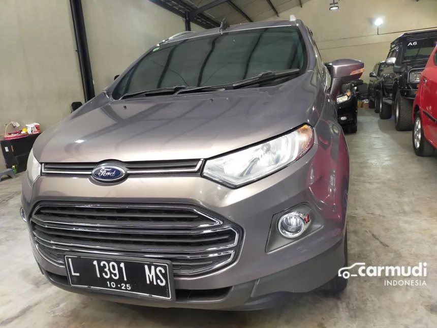Jual Mobil Ford EcoSport 2015 Titanium 1.5 di Jawa Timur Automatic SUV Abu