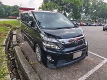 2013 Toyota Vellfire 2.4 Z Golden Eyes MPV