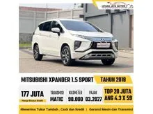 2018 Mitsubishi Xpander 1.5 Sport MPV Matic Putih MPV Kekinian Irit Tangguh Termurah
