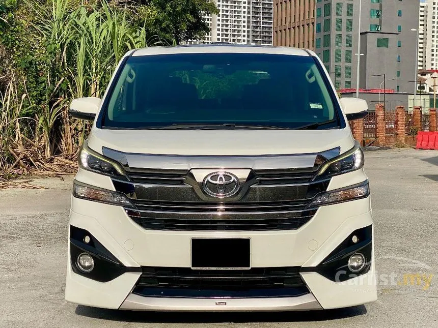 2017 Toyota Vellfire ZG MPV