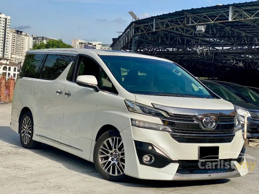 2017 Toyota Vellfire ZG MPV