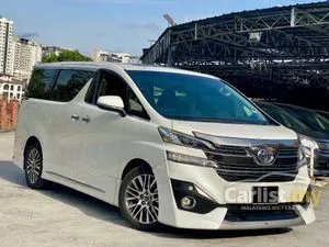 2017 Toyota Vellfire 2.5 ZG MPV