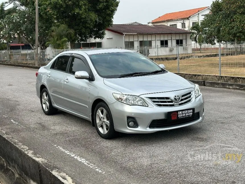 2013 Toyota Corolla Altis E Sedan