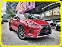 UNREG 2018 Lexus NX300 VERSION L 2.0 TURBO PANORAMIC ROOF HEAD UP DISPLAY REAR ELECTRICAL SEAT SURROUND 4 CAM POWER BOOT BRWON LEATHER FULL SPEC