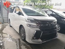 2017 Toyota Vellfire 2.5 ZG MPV - PREMIUM UNREG -
